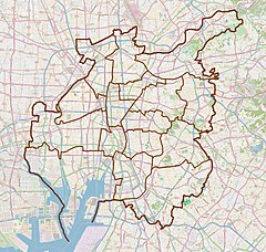 東山公園 (名古屋市)の位置（名古屋市内）