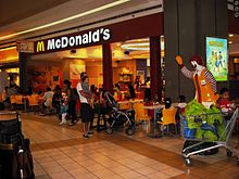 McDonalds in Angeles City, Philippines