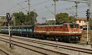 Mumbai–Chennai Express near Yerraguntla Junction