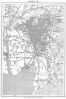 Nagoya map circa 1930