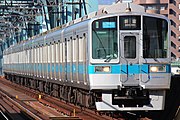 1編成のみ存在した8両固定編成（2015年2月11日 / 厚木駅）