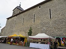 église Sainte Marie Madeleine mur gouttereau gauche