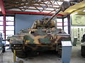 Panzer V "Panther" au musée allemand des Blindés de Munster semblable à celui utilisé par les élèves du lycée Kuromorimine.