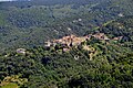 Gesamtansicht von Poggio, die untere Kirche ist San Defendente