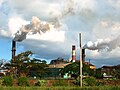 Hawaii Commercial Sugar (HC&S) sugar mill in Pu'unene, Hawaii