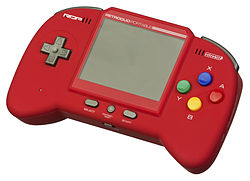 The Retro Duo Portable, able to play SNES, NES & Genesis games