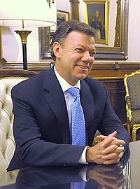 Juan Manuel Santos, former president and winner of the Nobel Peace Prize.