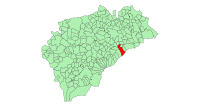 Localisation de Prádena