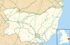 Shadingfield is located in Suffolk