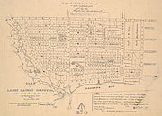 Plans for the "New Town extension" were drafted shortly after York was reincorporated as Toronto, in 1837.