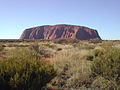 Uluru / Ayers Rock, one of the best-known images of the Northern Territory
