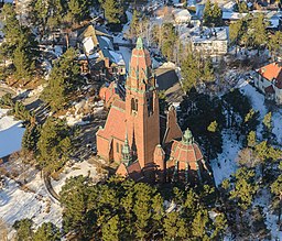 Uppenbarelsekyrkan i februari 2013.