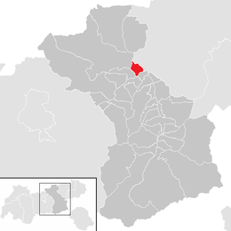 Location in the district