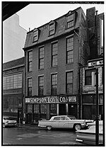 Brattle Street, Boston, 1962