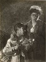 The blind woman (La Cieca). Ca.1885