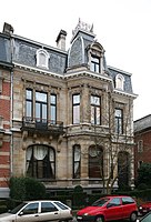 Eclectic mansion on Van Putlei in Antwerp