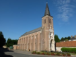 The church of Beaumerie-Saint-Martin