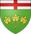 Shield of the province of Ontario, Canada