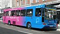 A Bluestar bus in a special advertising livery to support the charity.