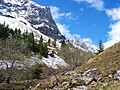 La vallée du Bronze au printemps.