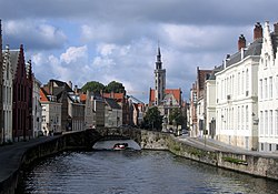 A canal in Bruges