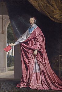 Cardinal Richelieu, by Philippe de Champaigne