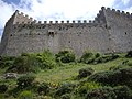 Wall surrounding the San Vicente Castle.