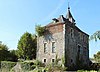 Het oude kasteel van de graven van Borchgrave, momenteel een openbare school