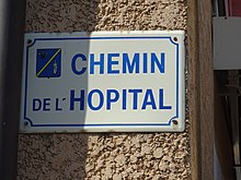 chemin de l'hôpital