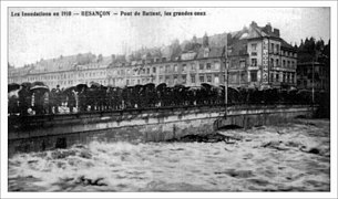 Pont Battant en 1910.