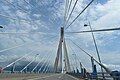 View of bridge from on the bridge.