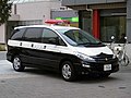 2代目エスティマ（後期型）をベースにした警視庁のパトカー。移動交番として使用される。