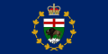 Drapeau du lieutenant-gouverneur du Manitoba.