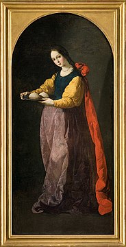 Francisco de Zurbarán, Sant'Agata