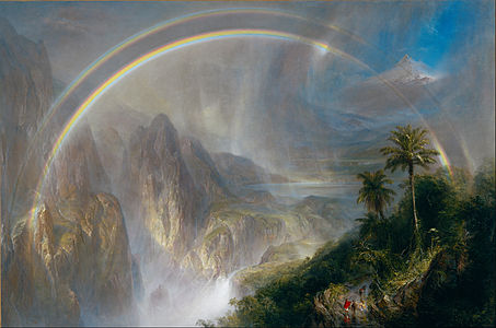 Rainy Season in the Tropics, at and by Frederic Edwin Church