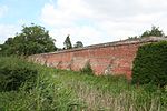 Garden walls to Melford Hall