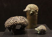 Xiongnu hedgehog sculptures