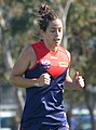 Jacqueline Parry playing for Melbourne in 2021