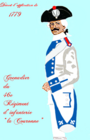 grenadier du régiment de La Couronne de 1779 à 1791