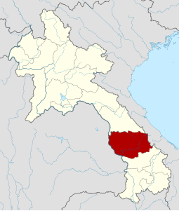 Provincia di Savannakhet – Localizzazione