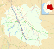 Great Asby Scar is located in the former Eden District