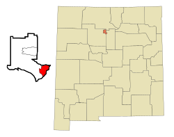 Location of White Rock, New Mexico in Los Alamos County