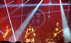 Lush performing in 2016