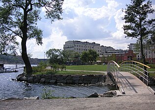 Luxparken på sommaren.