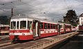 AOMC shuttle in Aigle station