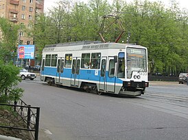 Московский вагон ЛТ-10 под № 0130. Общий вид