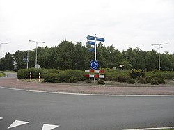 Roundabout in Harbrinkhoek