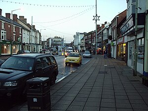 Avenida em Newport.