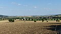 Blick von Wolfenbüttel in die Mulde, rechts der Ösel, links die Asse