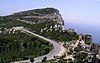 Le cap Canaille et la route des Crêtes à La Ciotat